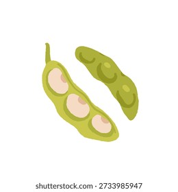 Colección de varios vegetales aislados sobre fondo blanco. Comida vegetariana saludable. Paquete de cultivos naturales orgánicos, ensaladas, verduras y hierbas. Ilustración vectorial colorida en estilo plano de la historieta