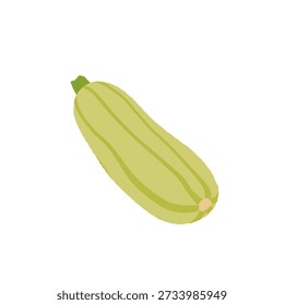 Sammlung von verschiedenen Gemüse einzeln auf weißem Hintergrund. Gesundes vegetarisches Essen. Bio-Pflanzen, Salate, Grünpflanzen und Kräuter. Farbige Vektorgrafik im flachen Cartoonstil