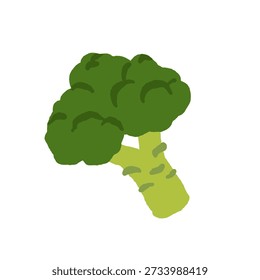 Colección de varios vegetales aislados sobre fondo blanco. Comida vegetariana saludable. Paquete de cultivos naturales orgánicos, ensaladas, verduras y hierbas. Ilustración vectorial colorida en estilo plano de la historieta
