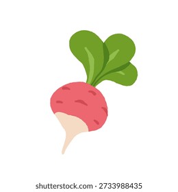 Colección de varios vegetales aislados sobre fondo blanco. Comida vegetariana saludable. Paquete de cultivos naturales orgánicos, ensaladas, verduras y hierbas. Ilustración vectorial colorida en estilo plano de la historieta