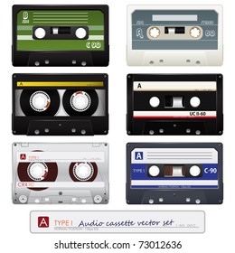 Collection of vector audio cassettes