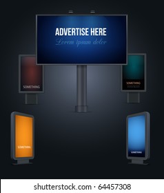 collection of vector billboards