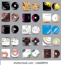 Collection Of Vector Cd Cover Design