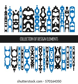 Collection of vector design elements.