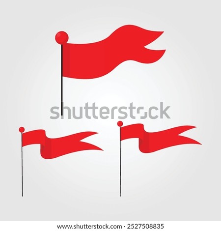 A collection of vector flags with various designs and colors, representing different countries and cultures. These simple yet vibrant flags are perfect for international events, websites, or education