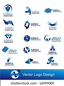 collection of vector graphic design elements