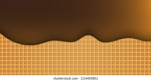 Collection vector ice cream Home Made background. illustrations isolated.