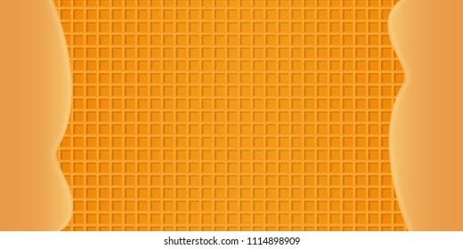Collection vector ice cream Home Made background. illustrations isolated.