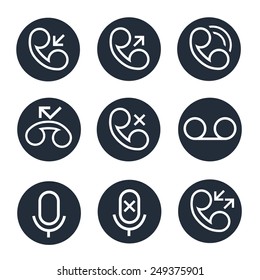 Collection Vector Icon Call Logs