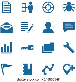 Collection of vector icons, can be used for web design, mobile applications and more.