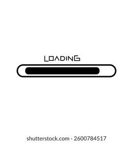 collection of vector icons loading.load icon, load vector illustration, pictogram isolated on white background. color editable
