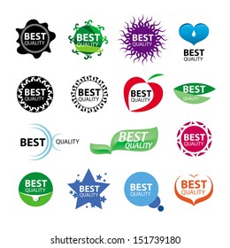 collection of vector icons for packages of best quality