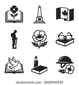 A collection vector icons
