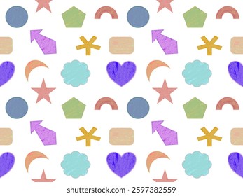 Collection of vector icons for web design including symbols like heart, star, arrow, and speech bubble in various shapes and styles