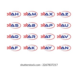 Una colección de logotipos de letras vectoriales A que puede utilizar para muchos fines 