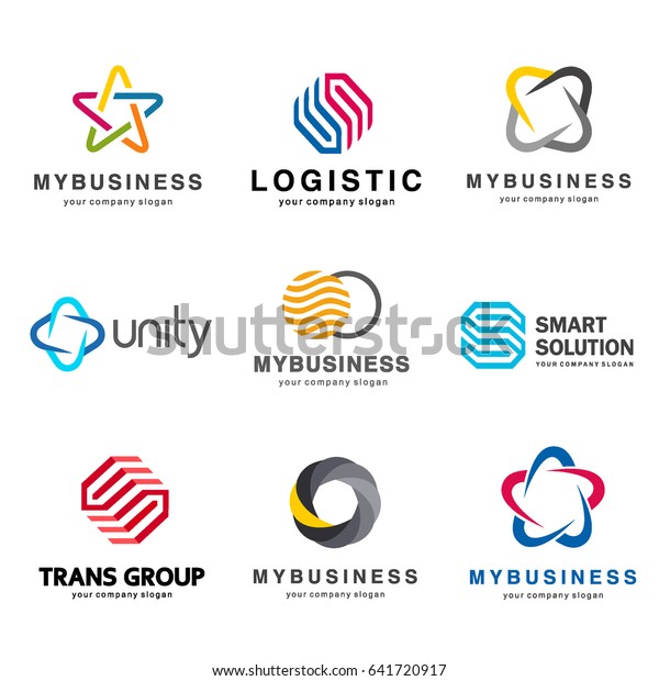 Colección de logotipos vectoriales para su empresa.