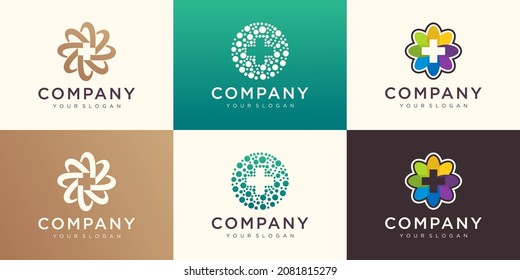 Collection Of Vector Logos For Your Medical . Association, Alliance, Unity, Team Work