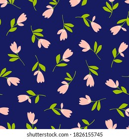 Collection of vector materials of the flower which is abstract with simplicity,