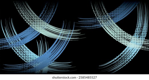 Collection of vector paint bold brush strokes, hand drawn thick grunge lines and rectangle shapes. Sketchy bold horizontal lines. Black ink brush strokes and banners. Grunge marker highlight underline