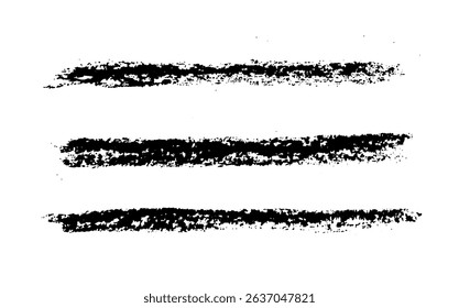 Collection of vector paint brush stroke, ink splatter, grunge line and artistic design elements.