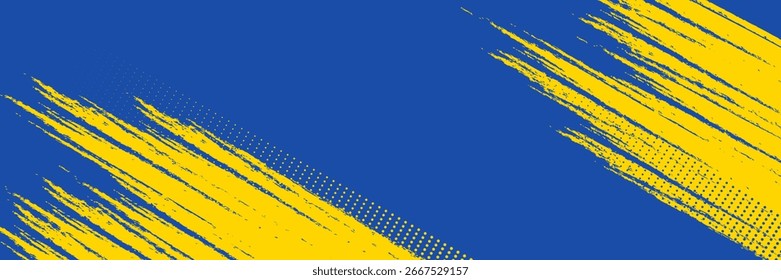 Collection of vector paint brush stroke, ink splatter, grunge line and artistic design elements.
