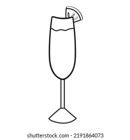 A collection of vector symbols in a fashionable flat style on a white background.A set of icons with drinks,A set of cold drinks,cocktail