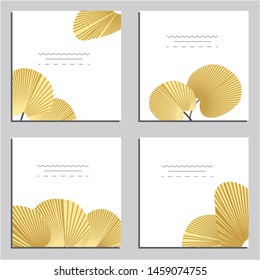 Collection of vector template label, visit cards, square greeting cards and banners with home plants, wild flowers and herbs.Business set of design templates Layout, mockup design for cosmetics.

