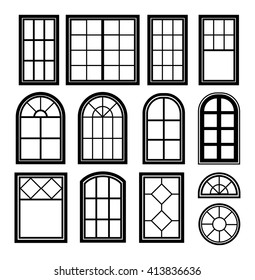 Collection of vector windows types