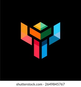 Coleção de logotipos de marca versáteis em várias formas, perfeito para start-ups, empresas modernas ou projetos criativos que buscam design de identidade exclusivo.