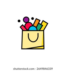 Coleção de logotipos de marca versáteis em várias formas, perfeito para start-ups, empresas modernas ou projetos criativos que buscam design de identidade exclusivo.