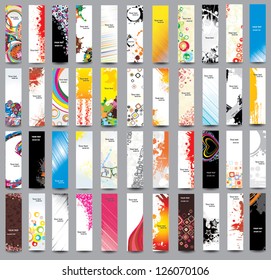 Collection Vertical banners