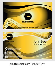 Collection of vertical business Card Template  