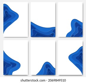
Collection of vertical paper cut A4 3d,various styles,vector for , flyer, presentation posters, books.
