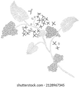 Collection of vertical seamless borders for design. Black lace silhouette isolated on white background. Suitable for laser cutting. Vector illustration.