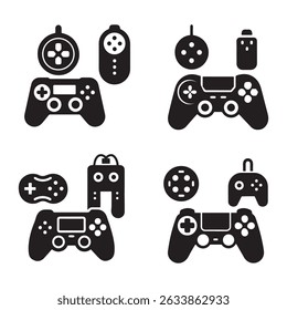  Collection of Video Game Controller Icons Various Designs and Styles for Gaming