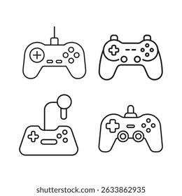  Collection of Video Game Controller Icons Various Designs and Styles for Gaming
