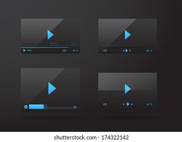 Collection of video player for web