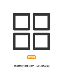 Collection View Vector Symbol