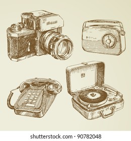 collection of vintage design