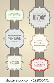 Collection of Vintage Label