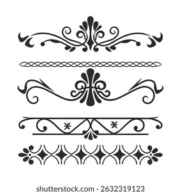 A collection of vintage line dividers and decorative borders, perfect for enhancing your design projects with classic elegance. Ideal for invitations, branding, and digital layouts.
