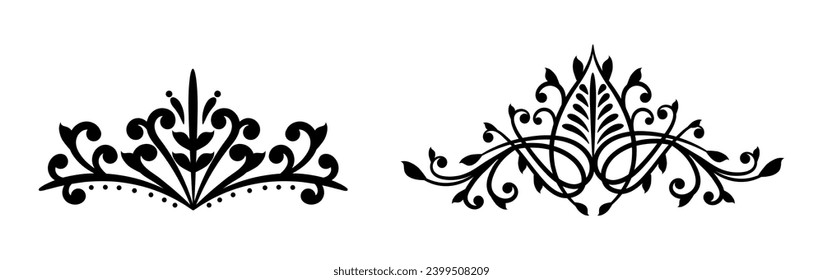 Collection of vintage ornaments set