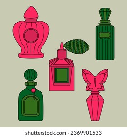 Collection of vintage perfume bottles bottles beautiful