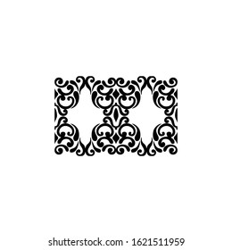 Collection of vintage retro classic design elements