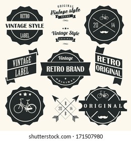 Forge Blacksmith Logo Label Blacksmithing Set Stock Vector (Royalty ...