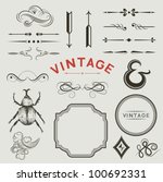 A Collection of vintage, vector designs.