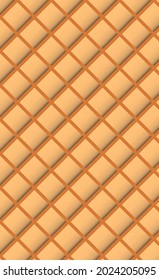 Collection of waffle patterns, abstract backgrounds, decorative wallpapers.