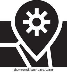 Collection of weather thin line icons