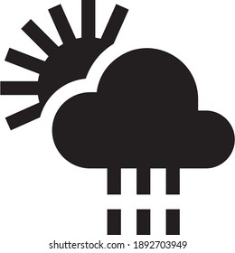 Collection of weather thin line icons