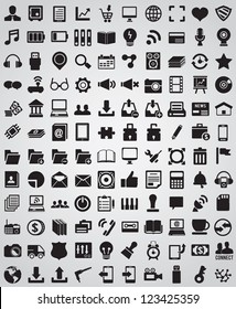 Collection web icons for design - vector icons